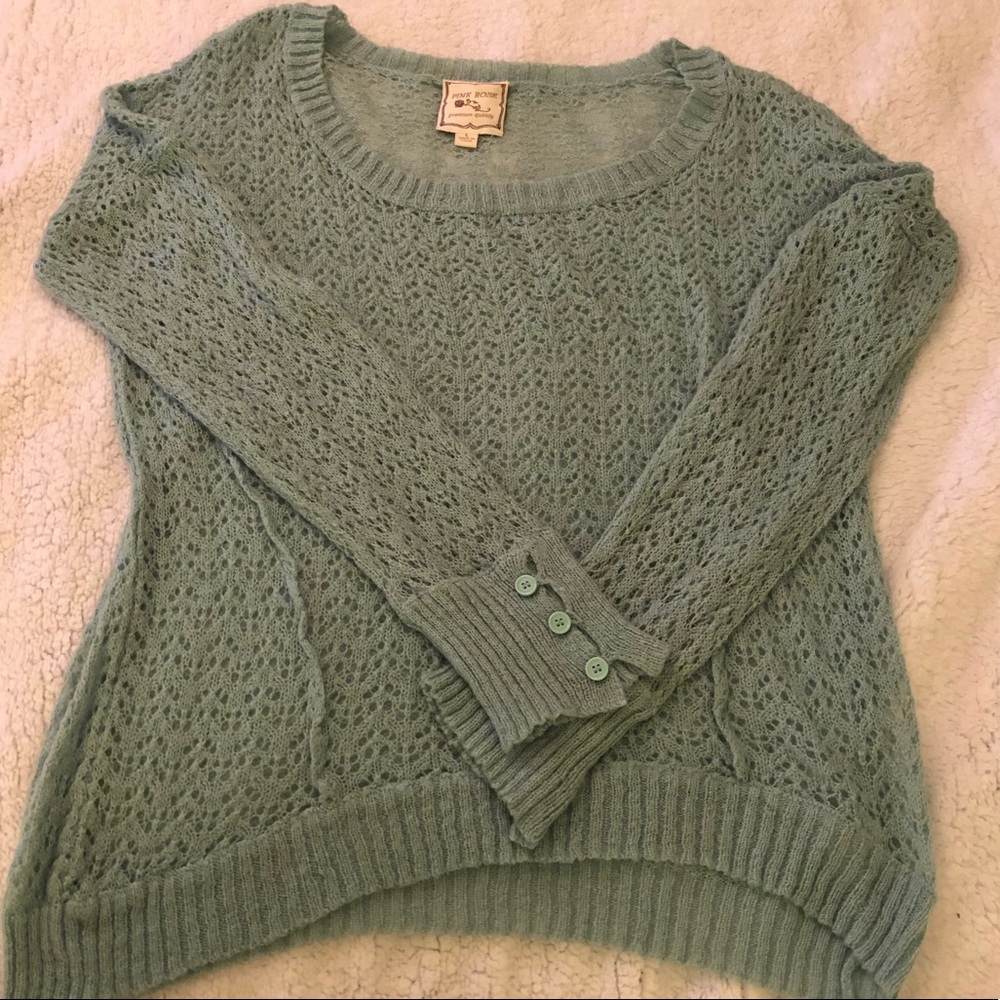 Knit See Through Sweater